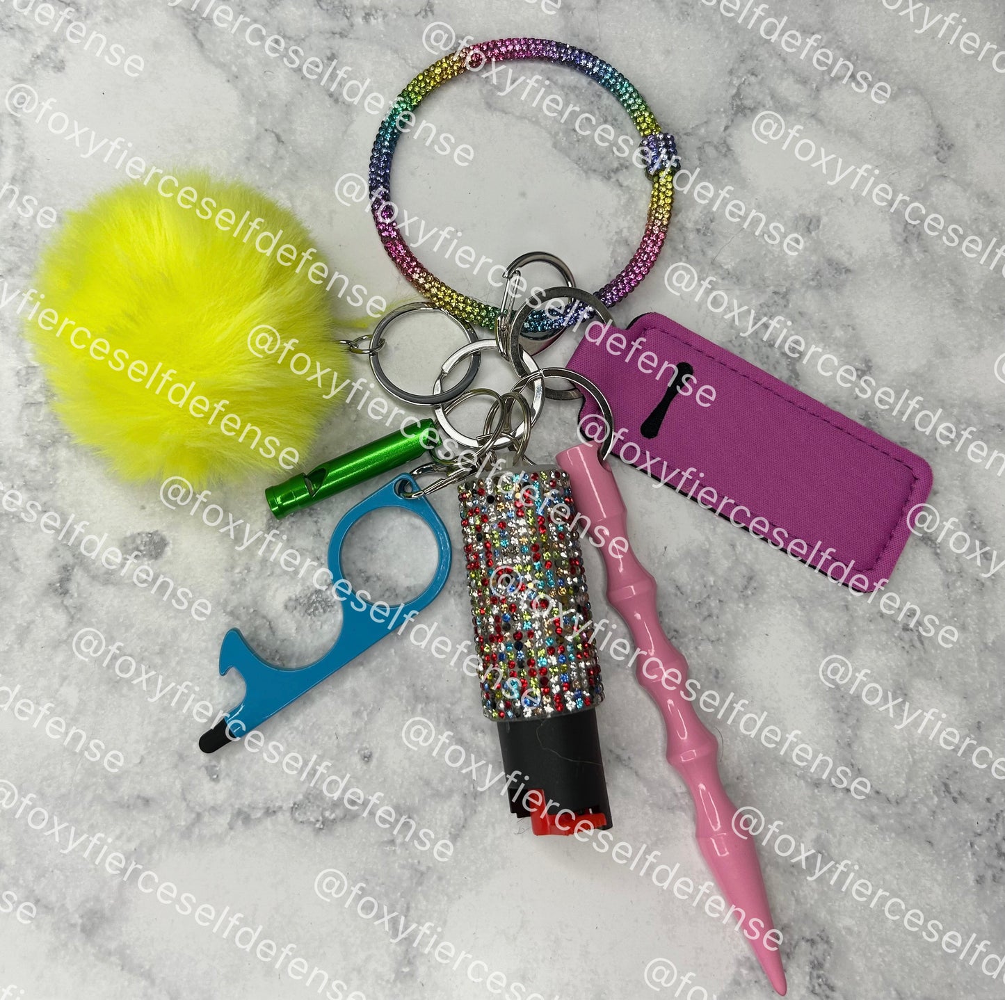Rainbow Keychain
