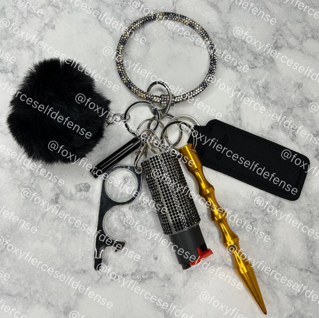 Cheetah Babe Keychain