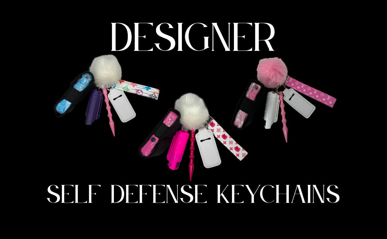 Designer Inspired Self Defense Keychain